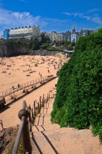 Tenby side beach